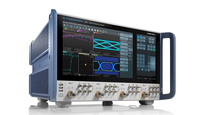 O analisador de rede vetorial (VNA) de última geração R&S ZNA agora oferece modelos com frequências de operação máximas de 50 GHz e 67 GHz. Possuí excelente desempenho de RF, touch-screen e um conceito de hardware exclusivo para novas áreas de aplicação. 